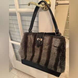 Fur purse
